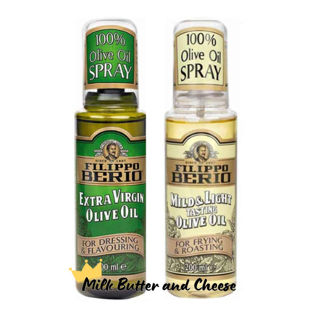 

Filippo Berio Olive Oil Spray Virgin / Mild & Light 200 ml Exp Mar26