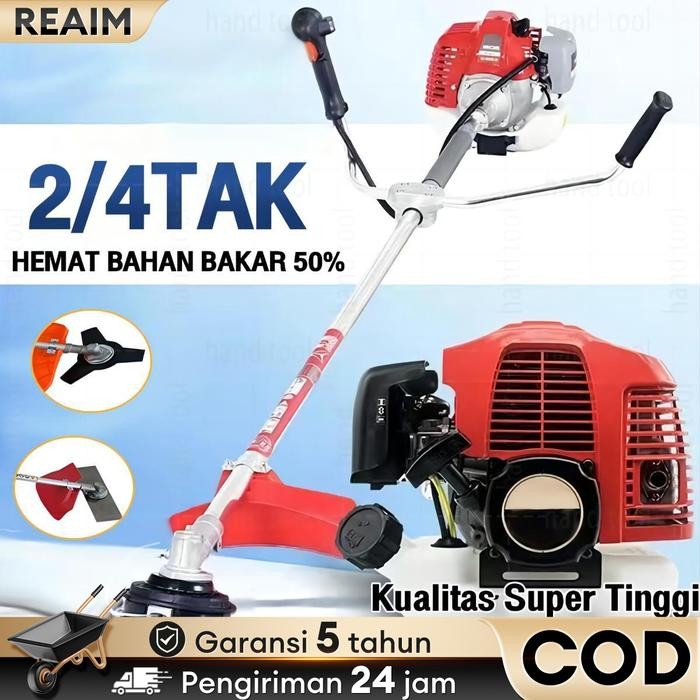 

Terlaris Reaim Mesin Potong Rumput Gendong 4 Tak 10000R/Min 2 Tak Brush Cutter 4 Stroke Kualitas