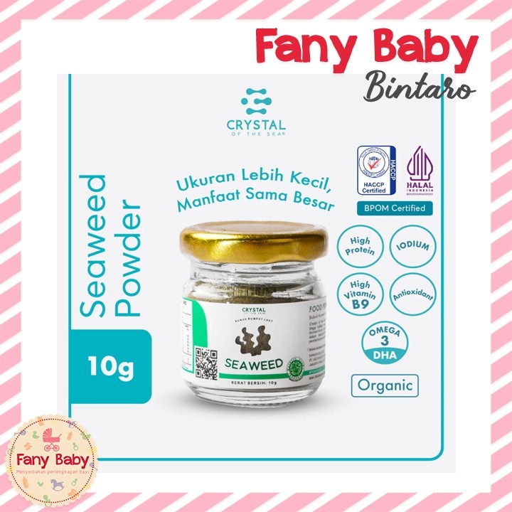 

CRYSTAL OF THE SEA SEAWEED POWDER 10GR