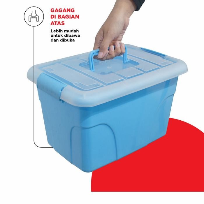 Maspion kotak box Favourite M medium container 10liter plastik storage