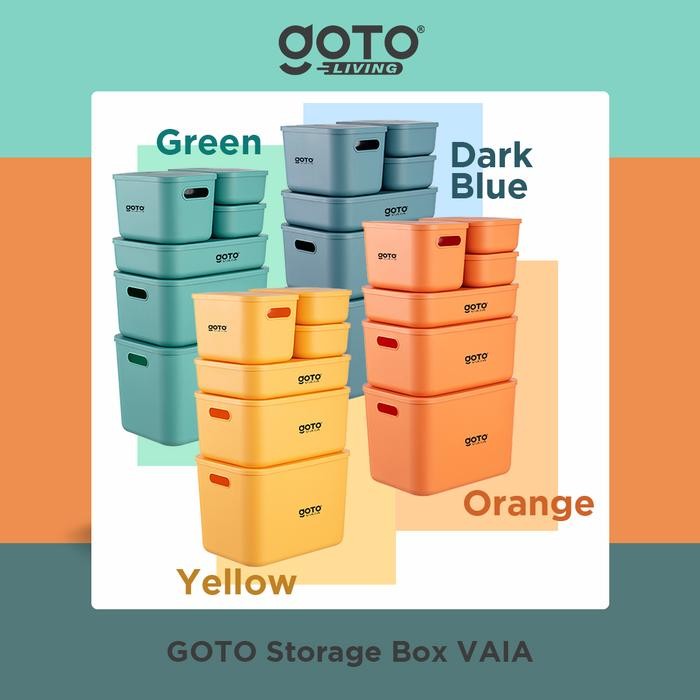 Goto Vaia Storage Organizer Box Container Keranjang Penyimpanan