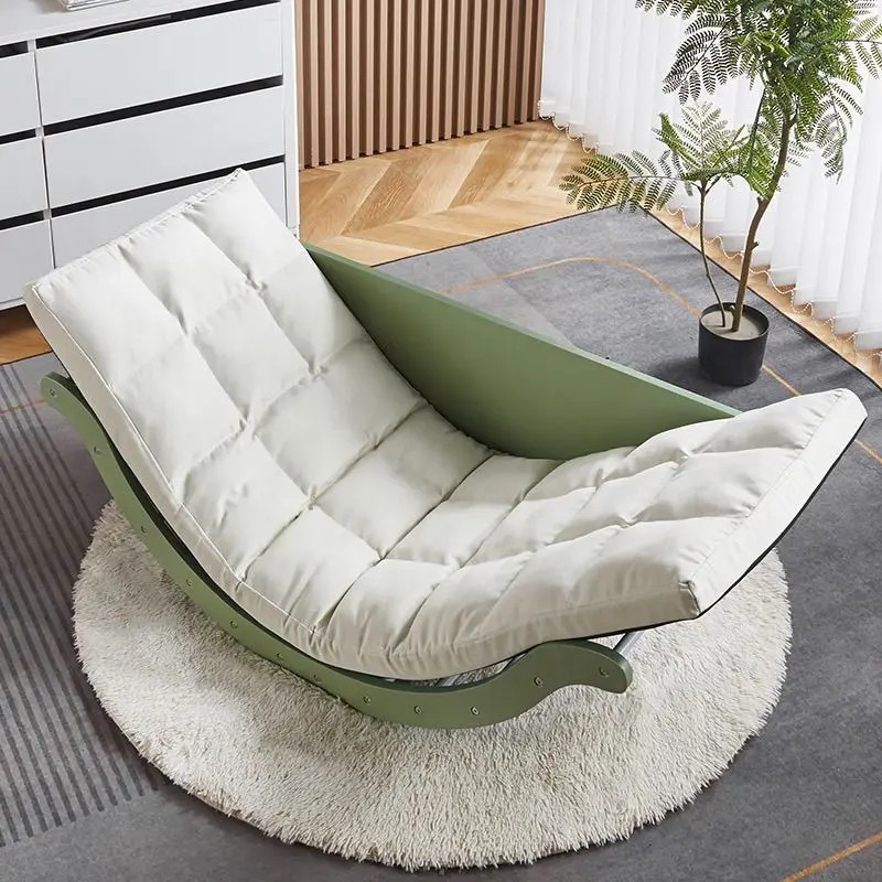 Banana rocking chair rocking lazy sofa household single balcony sofa chair living room small unit re