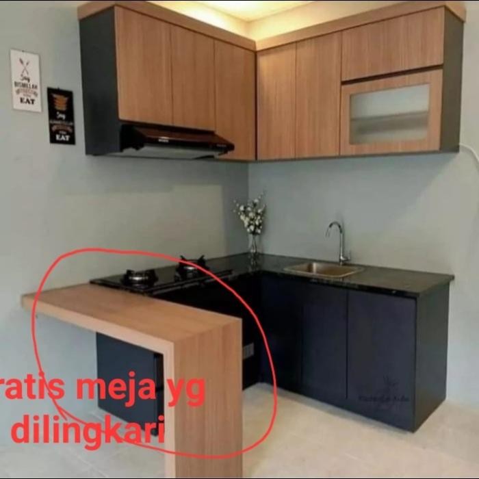 kitchen set/meja kompor tanam