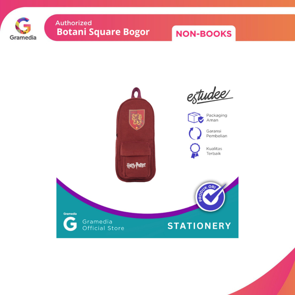 

Gramedia Bogor - Estudee Pencilcase Harry Potter Gryffindor