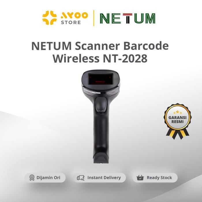 NETUM SCANNER BARCODE WIRELESS NT-2028