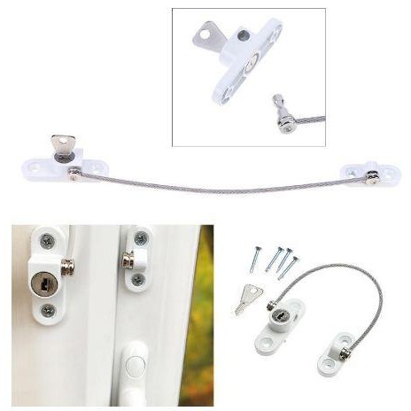 Top Kunci Pengaman Jendela / Pintu / Jendela untuk Anak-Anak