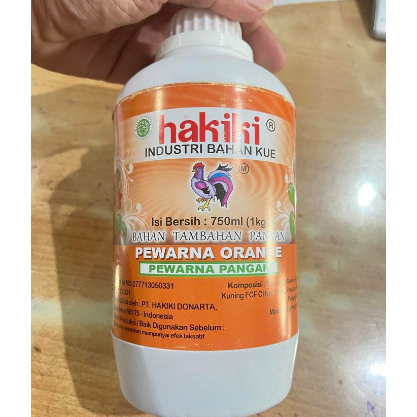 

Hakiki Ayam Pewarna Makanan Orange 1Kg Food Coloring