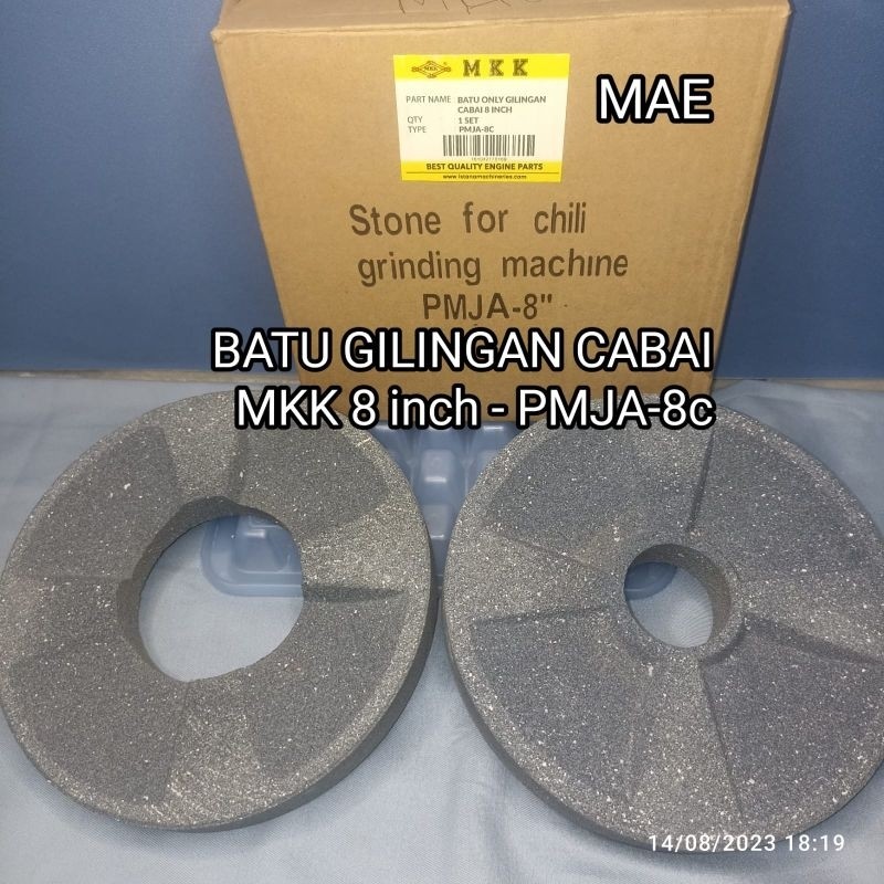 BATU GILINGAN CABAI 8" MKK PMJA-8C STONE FOR CHILI GRINDING MACHINE