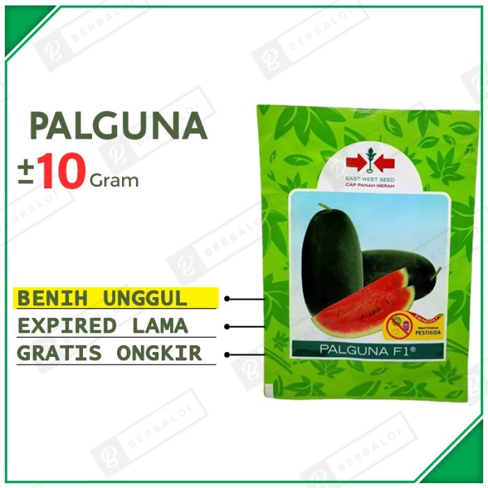 Flowersbloom Palguna F1 Benih Semangka Merah Unggul Bibit Semangka Inul Hibrida