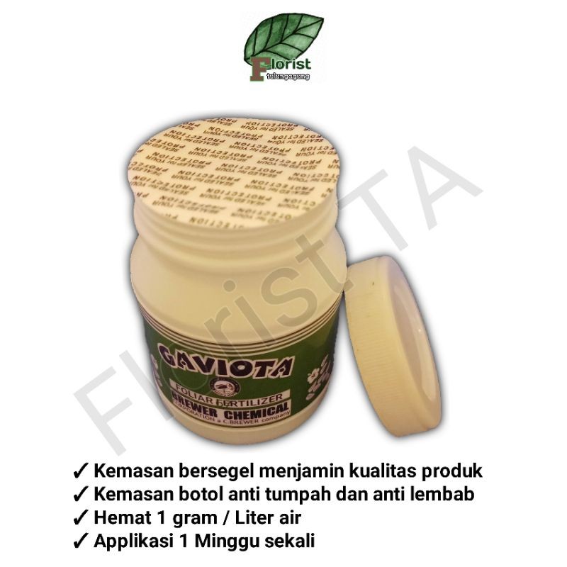 Flowersbloom Gaviota 67 Pupuk Anggrek Untuk Pembungaan 100Gr