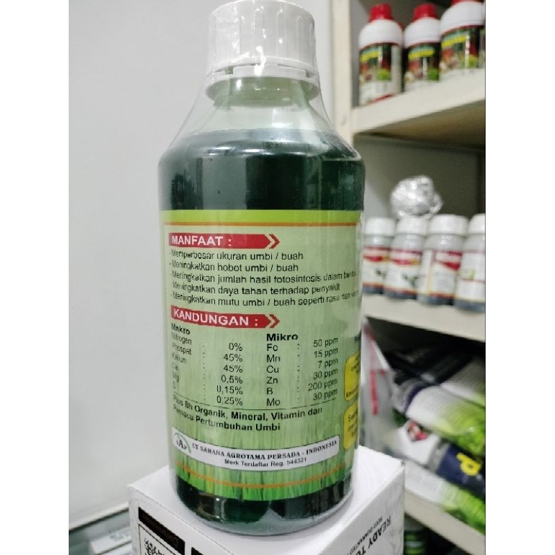 Flowersbloom Kalium Phospat 1 Liter Pupuk Cair Pembesar Buah Dan Umbi Kalium Tinggi