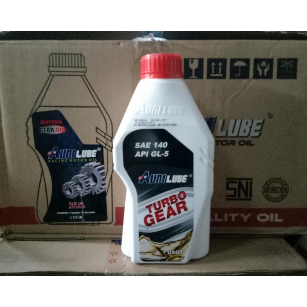Citra Gardens Audilube Gear Sae 90 / Sae 140 Oli Gardan Mobil 1 Liter