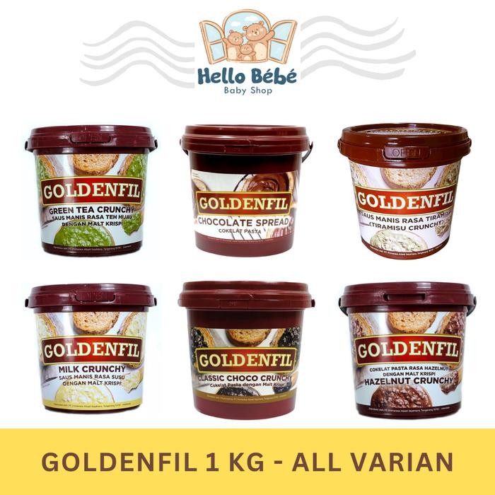 

JTTOP" GOLDENFIL DARK CHOCO CRUNCHY 1 KG SELAI COKLAT CRUNCIE