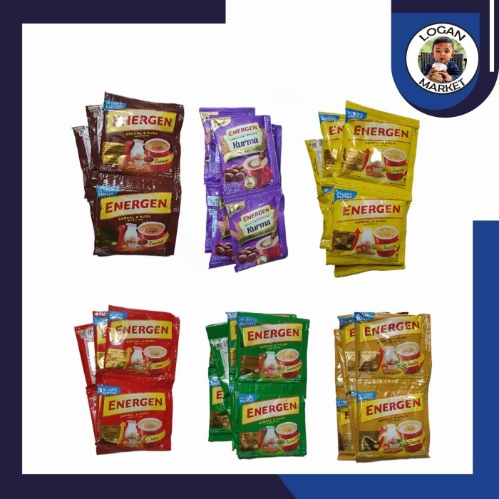 

JTTOP" ENERGEN SEREAL COKLAT VANILA JAHE JAGUNG KACANG HIJAU IJO KURMA