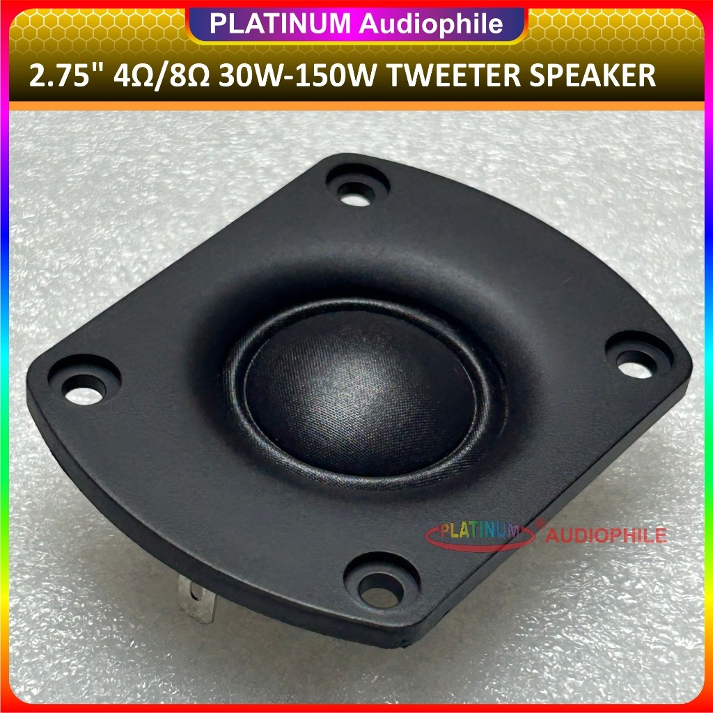Tweeter 2.75 Inch 4-8 ohm 150 Watt Silk Film Neodymium 2.75" Tweter speker Soundhits SQ-2754 2758