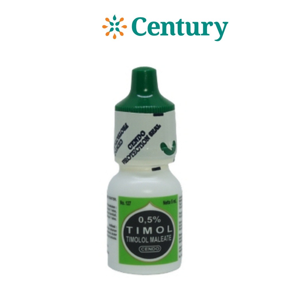 CENDO TIMOL 0,5 % EYE DROP 5 ML / TIMOLOL / GLAUKOMA / TETES MATA / OBAT GLAUKOMA