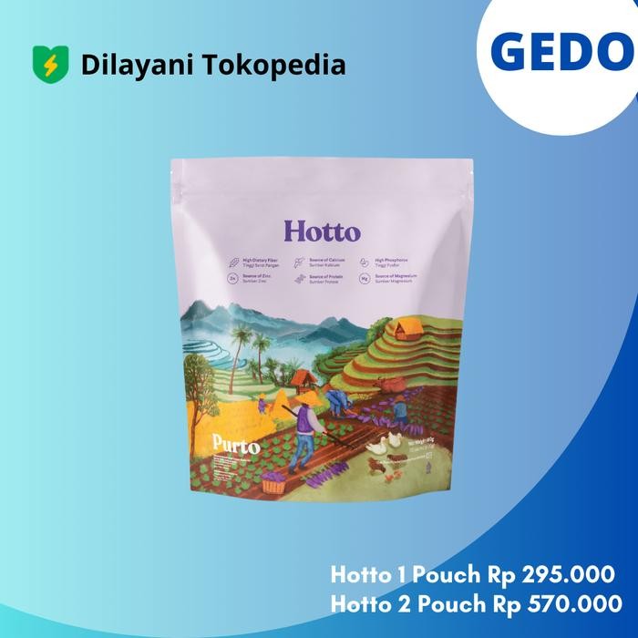

JTTOP" HOTTO PURTO POUCH 16 SACHET MULTIGRAIN WITH PURPLE POTATO