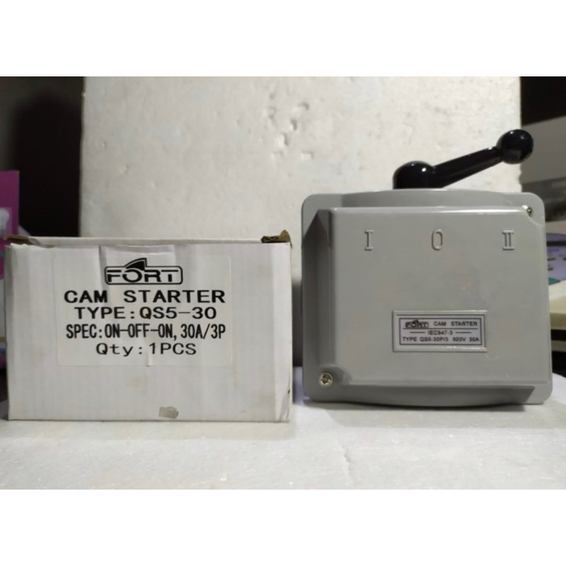 Cam Starter 30 Ampere 3 Phase 3 Pole Handle COS CHANGE OVER SWITCH