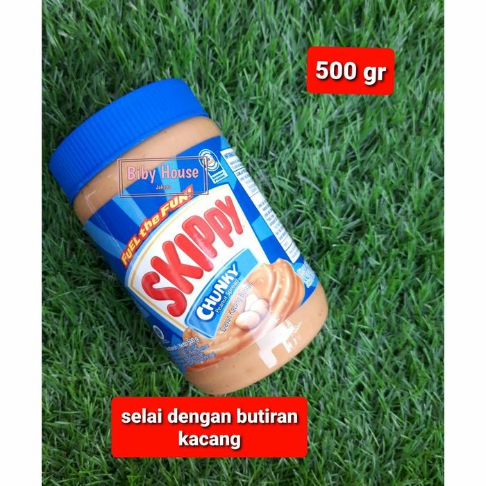 

JTTOP" SKIPPY PEANUT BUTTER / SELAI KACANG SKIPPY 500 GR TERMURAH