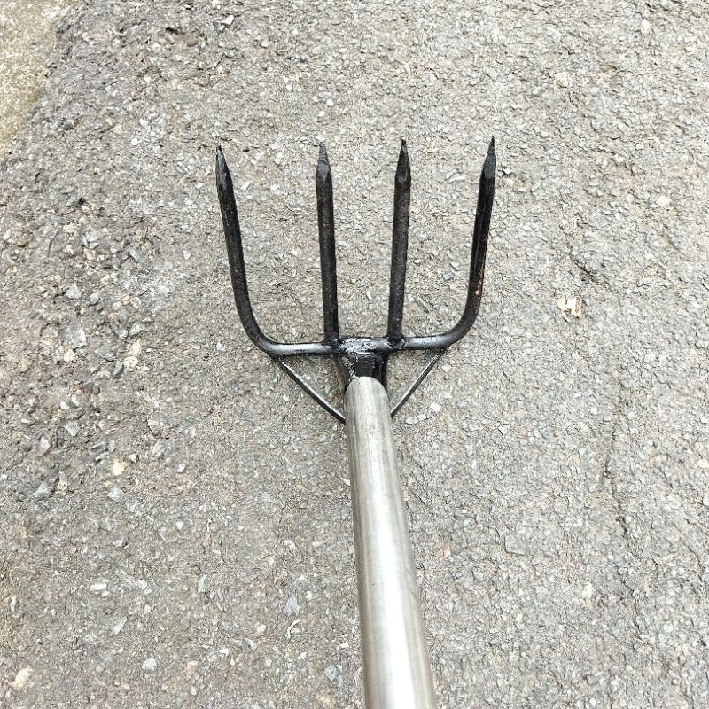 Happygardens Garukan Sampah Bahan Full Besi - Garukan Sampah - Garukan Selokan Panjang 86 Cm 60 Cm