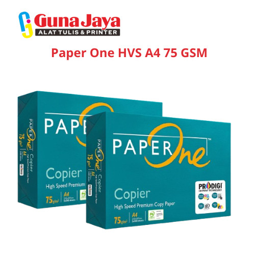 

Paper One HVS A4 75 GSM - Kertas HVS Berkualitas Tinggi untuk Keperluan Cetak dan Tulis Sehari-hari