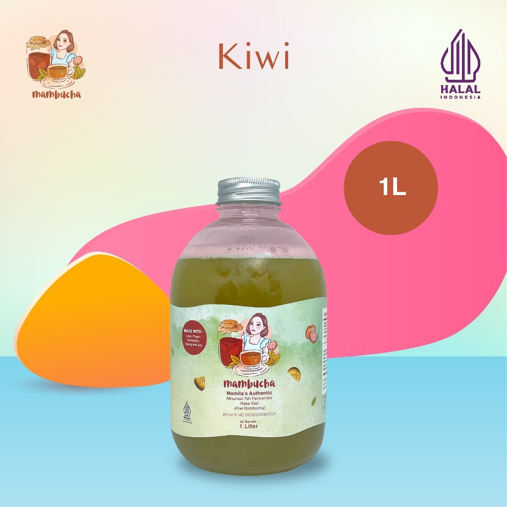 

Kombucha Fruity Kiwi Mambucha 1 liter
