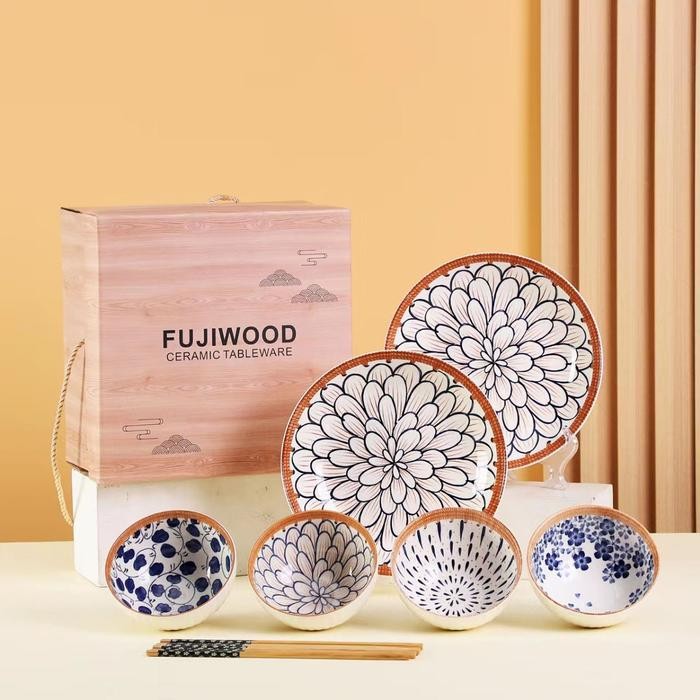 New ` PIRING MANGKOK SET / HAMPERS JAPANESE BOWL SET /GIFT BOX HAMPER PIRING