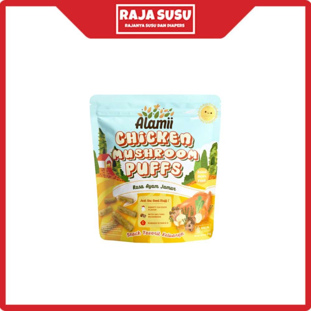 

ALAMII CHICKEN MUSHROOM PUFFS 25 GR - RAJA SUSU