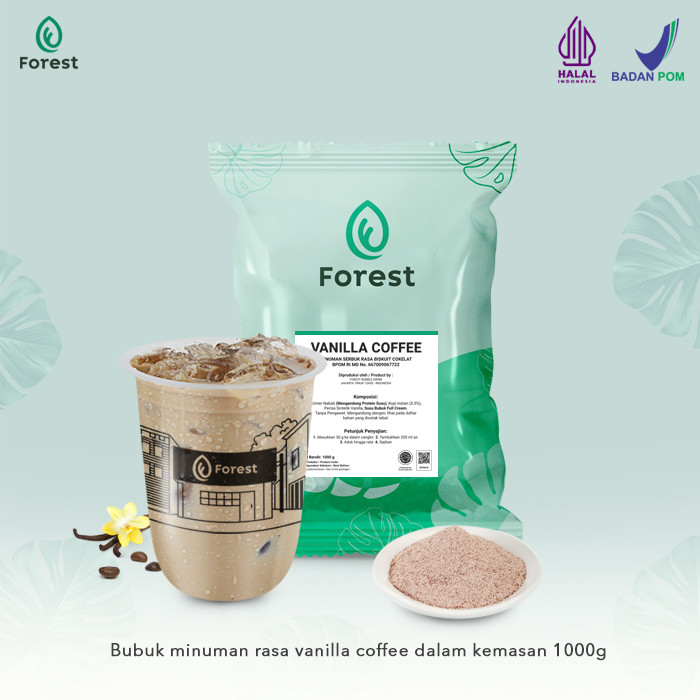 

Bubuk Minuman Kopi VANILLA COFFEE Powder 1000 gr - FOREST