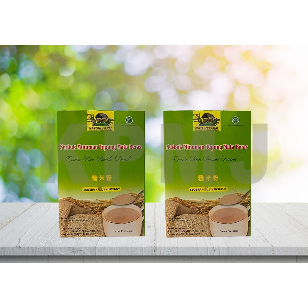 

MATA BERAS - TEPUNG MATA BERAS NATUREFARM - ORIGINAL 18 SACHET