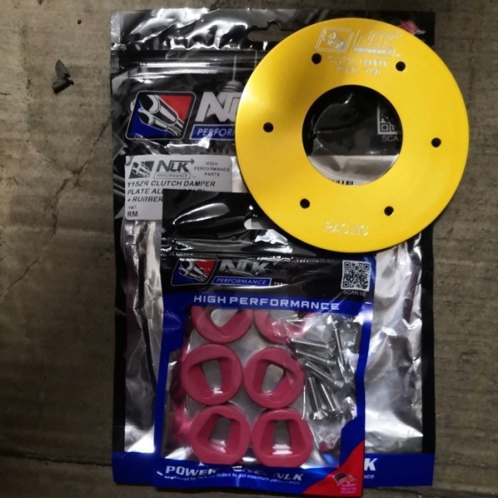NLK CLUTCH DAMPER PLATE/KARET KOPLING UNTUK MX KING BRAND NLK & PROTAPER DIJAMIN ORIGINAL 100%