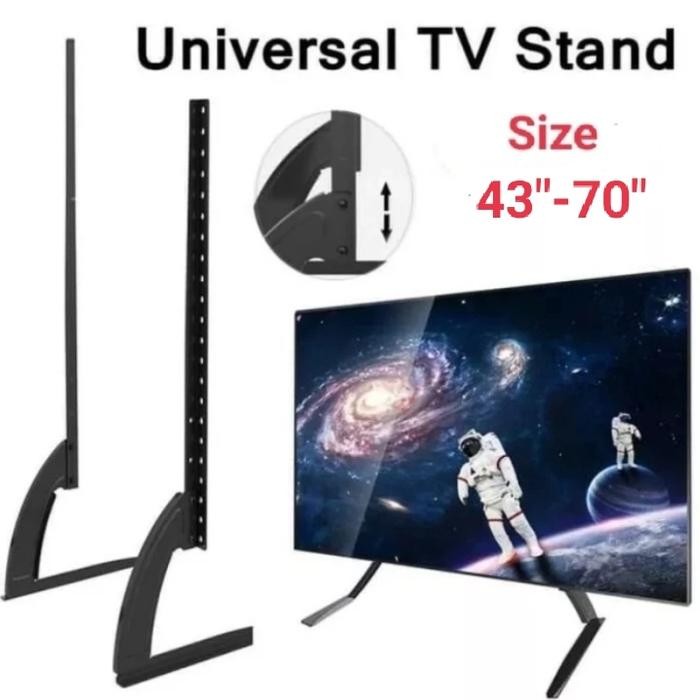 MD BRACKET STAND KAKI TV UHD 32"-65"