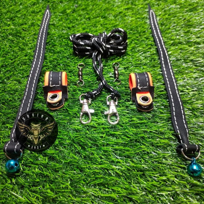 angklet MOTIF burung hantu buffy fish owl/strik seloputo