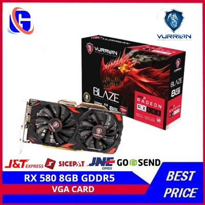 MD VURRION BLAZE RADEON RX580 8GB RX 580 8G RX-580 8GB AMD RADEON