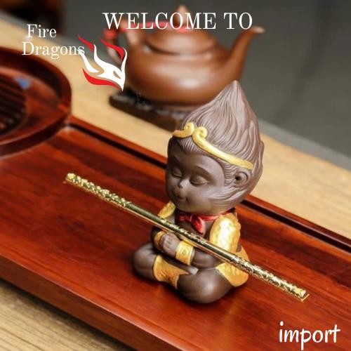 Patung Sun Go Kong Kera Sakti Miniatur Sun Wo Kong Emas Monkey King