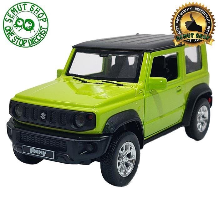 Apolo MSZ 2018 Suzuki Jimny Glossy Green Miniatur Mobil Suzuki Jimny