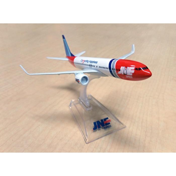 Replika Miniatur Diecast Pesawat JNE