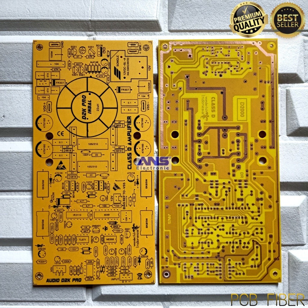 PCB CLASS-D D2K PRO