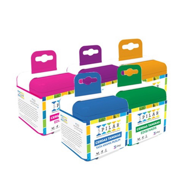 Kartu Permainan 5 Pilar Cerdas Tangkas Edisi Hadis / Sains dan Islam / Tatakrama Muslim / Sejarah