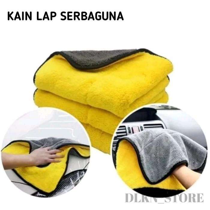 Kain lap microfiber lap motor mobil original
