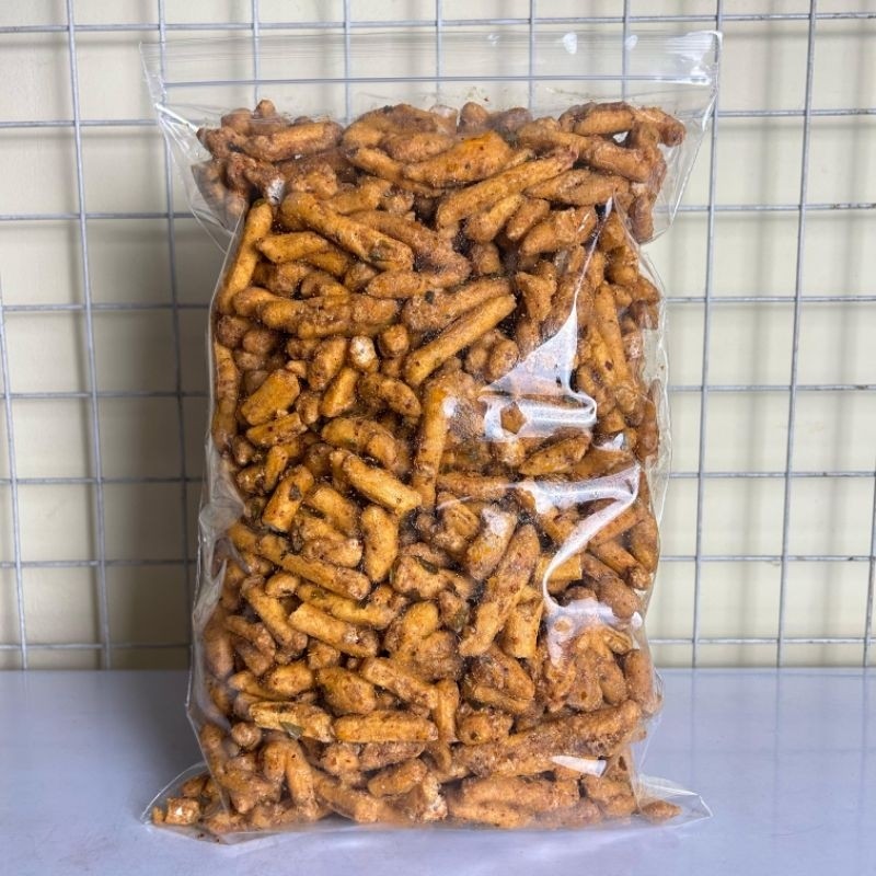 

Basreng Stik Daun Jeruk Rasa Pedas Gurih Renyah 1kg