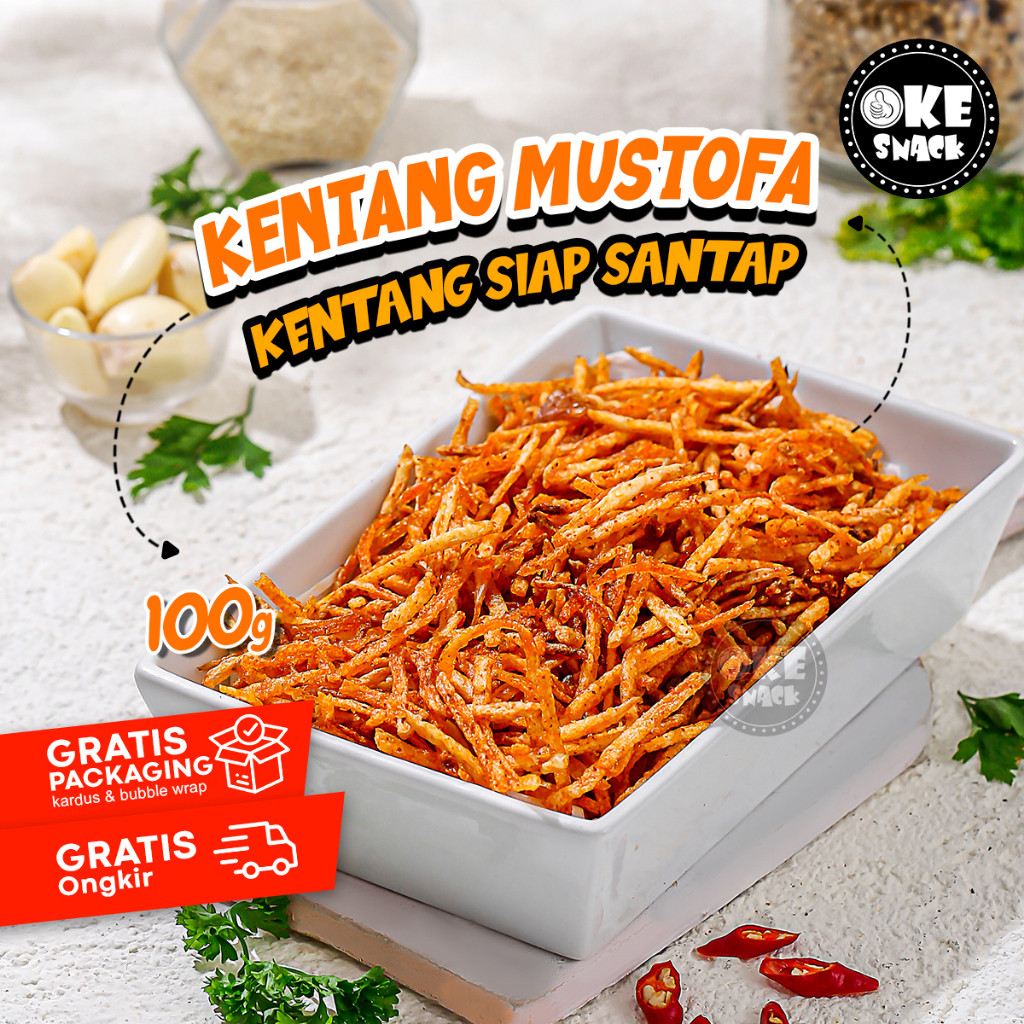 

Oke Snack Kentang Mustofa 100g