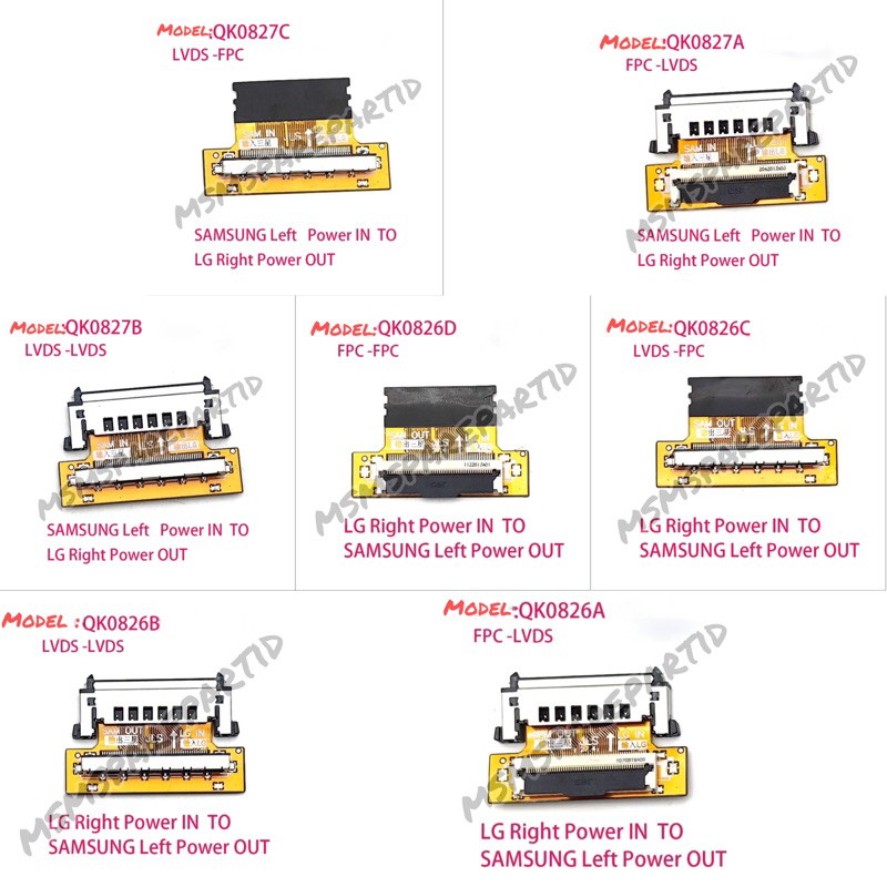 MD KONVERTER LVDS FHD 51PIN SOCKET TCON LVDS 51PIN