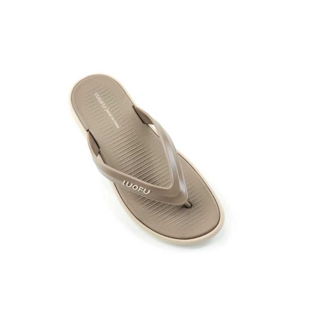 Unik E6193E02M Luofu Original Jelly Sandal Karet Empuk Murah Jepit Pria Cowok Import