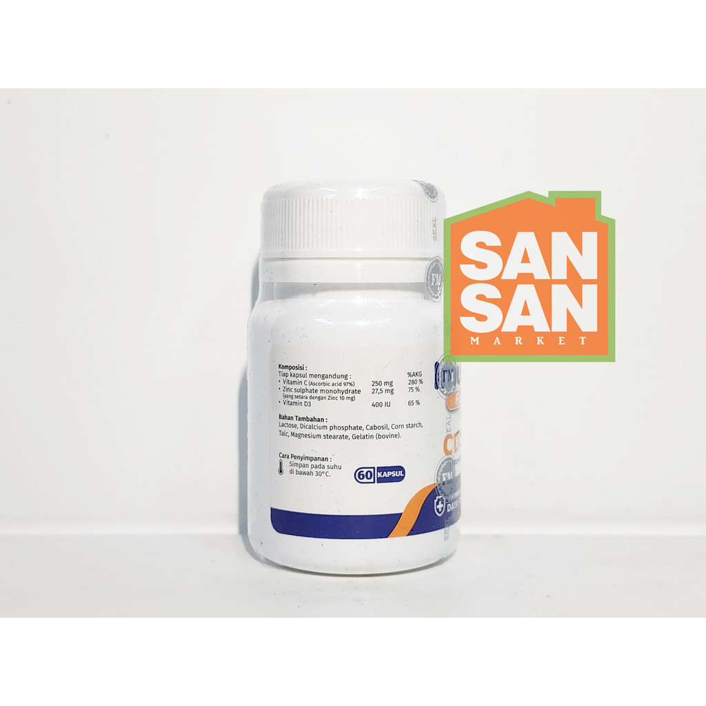 Imusive CD 60 Kapsul Vitamin C, D,