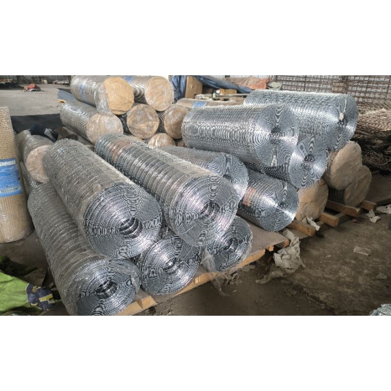 Kawat Loket Ram Tebal 2 mm K 25 x 25 mm Tinggi 120 cm - per meter