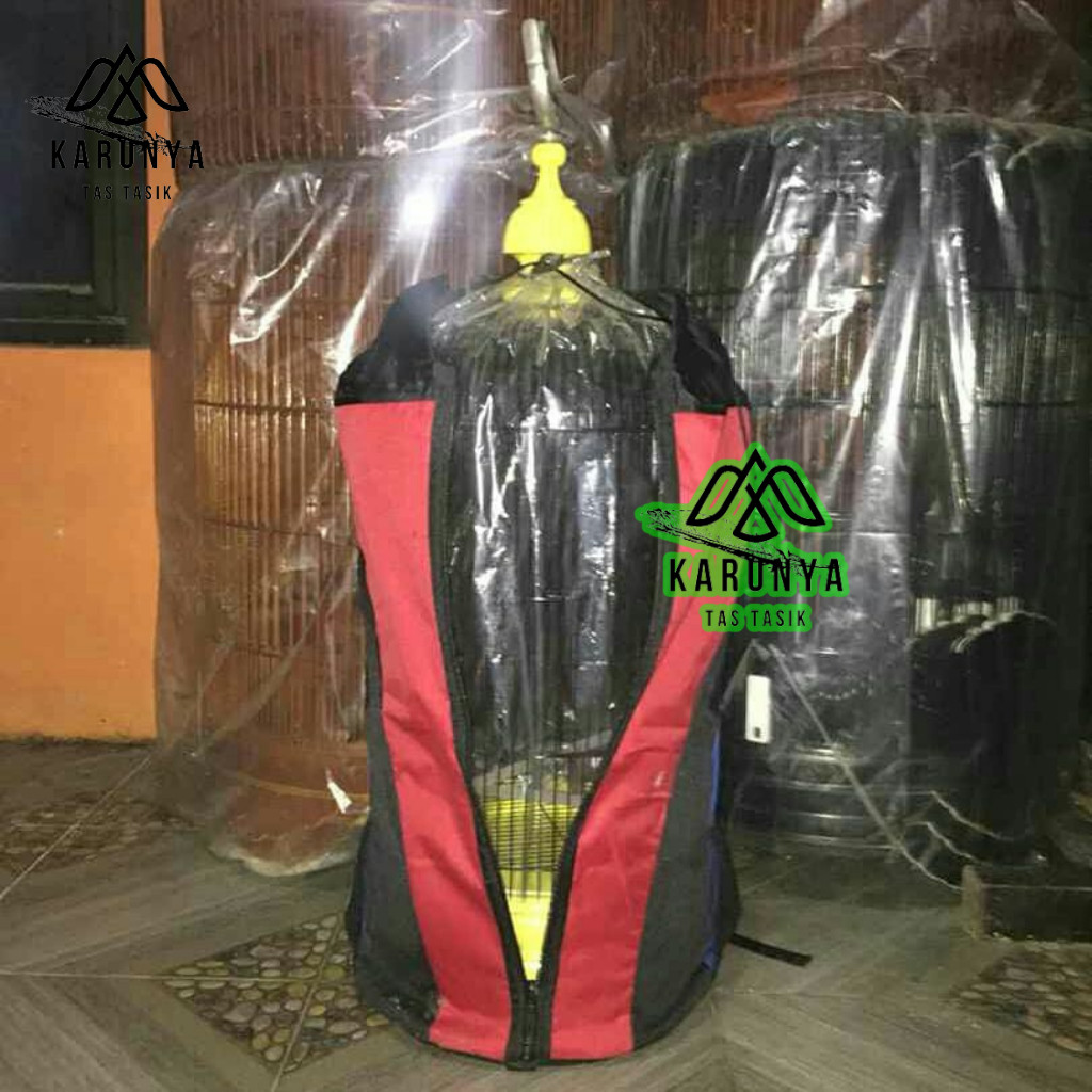 Karunya Tas Tasik - Tas sangkar burung singel tabung lovebird tas sangkar burung lovebird