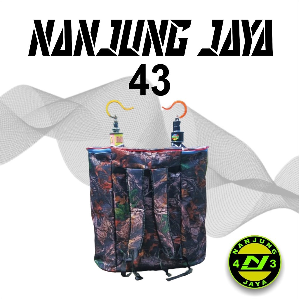 TAS ANTI HUJAN DOUBLE SANGKAR / DUA SANGKAR LOVEBIRD EBOD JAYA