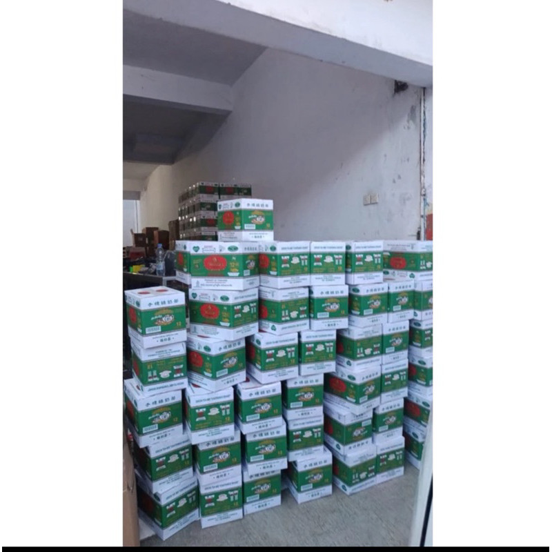 

Paket 6 dus Green tea Chatramue 72 bks halal bpom