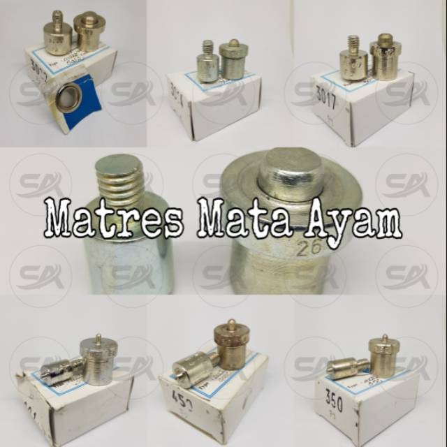MATRES MATA AYAM / MOLDING / ALAT PASANG MATA AYAM